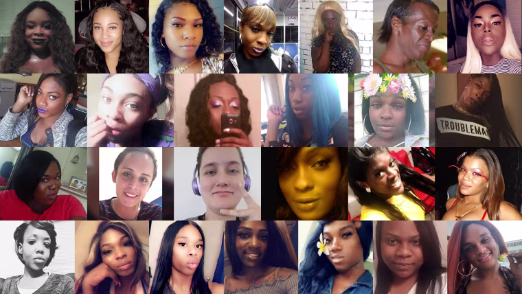 In 2018, at least 26 transgender people were fatally shot or killed by other violent means, according to the Human Rights Campaign.