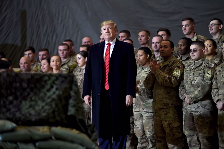 Image: AFGHANISTAN-US-TRUMP-THANKSGIVING