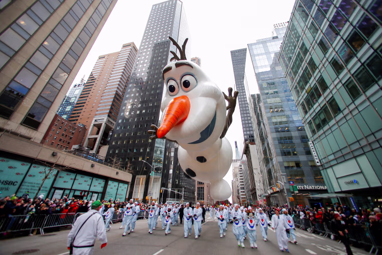 Image: 93rd Macy's Thanksgiving Day Parade in New York City
