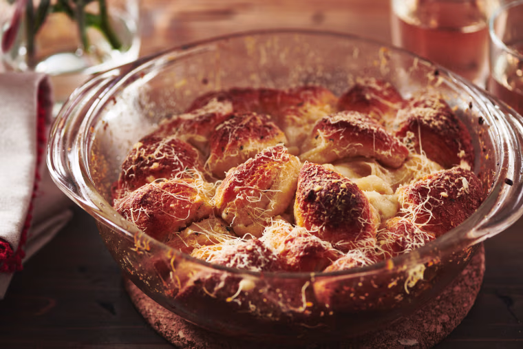 Monkey bread, straight from the oven 