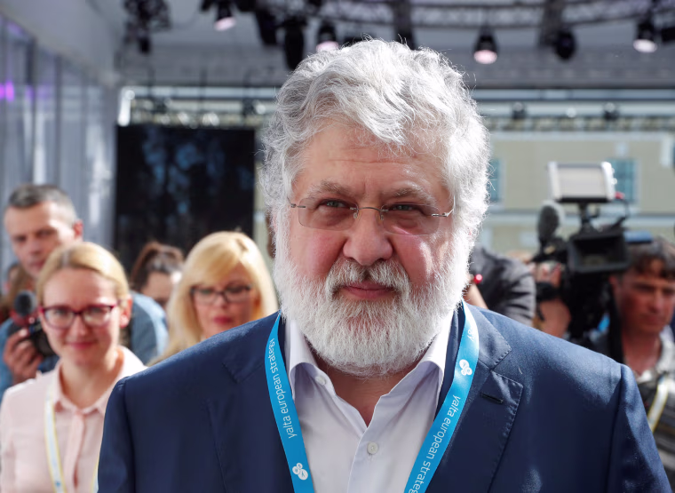 Ukrainian business tycoon Ihor Kolomoisky in 2019.