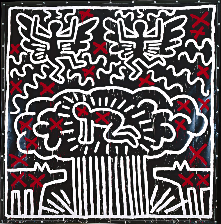 Keith Haring, American 1958-90, Untitled 1982.