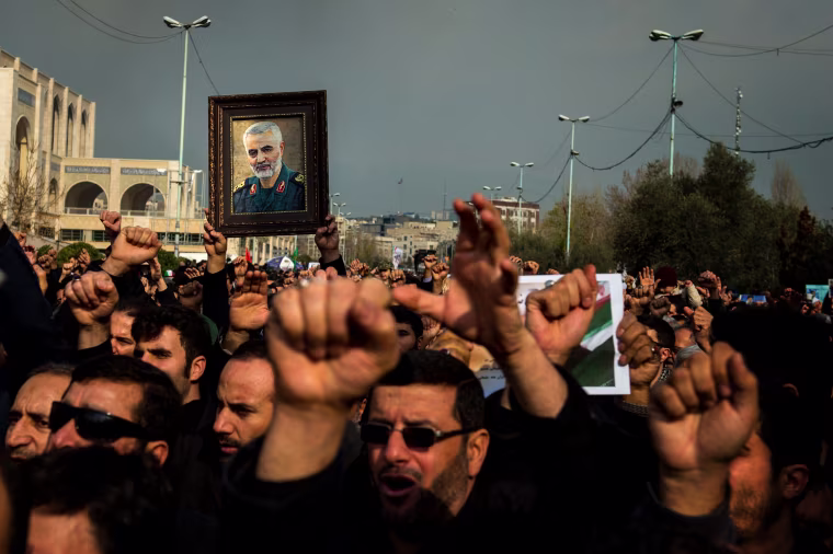Image: Iranian protesters in Tehran