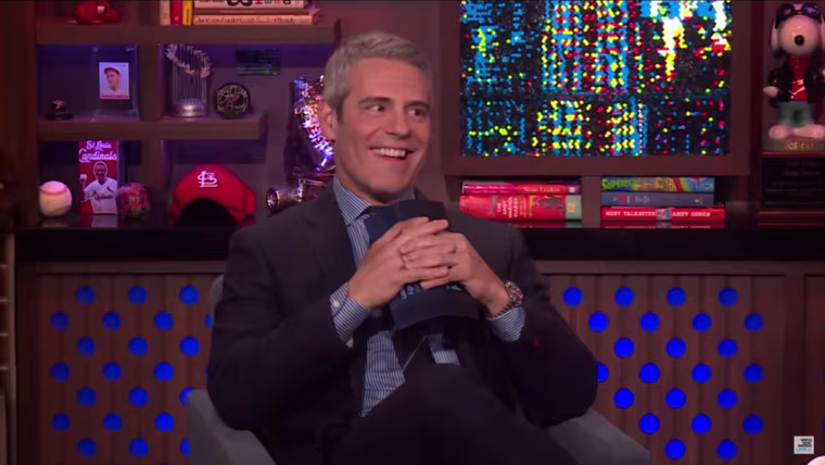 Andy Cohen couldn't contain his amusement.