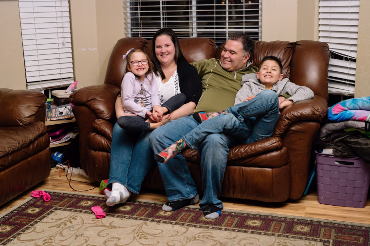 Image: The Carter Family in Covington, Wash.