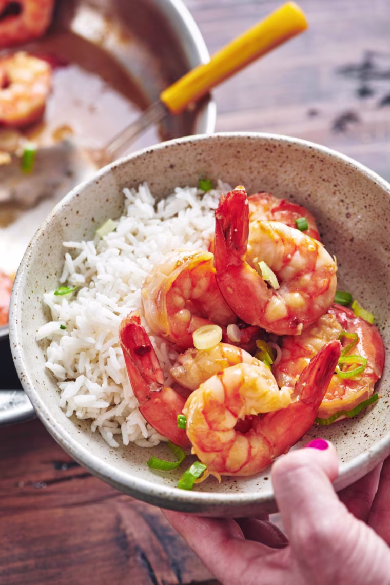 Honey Garlic Shrimp