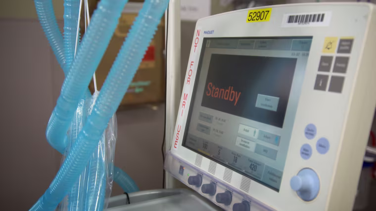 Image: Ventilator for patients with respiratory failure