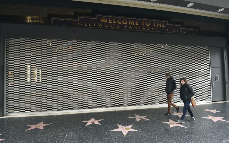 Image: Los Angeles pedestrians