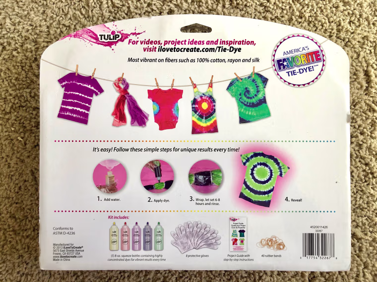 The instructions are easy to follow and the kit comes with a book of designs and tips.
