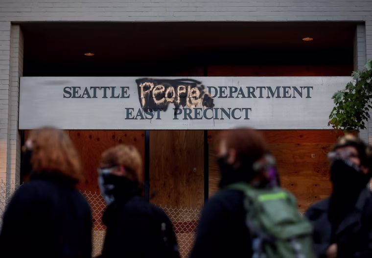 Image: Capitol Hill Autonomous Zone in Seattle