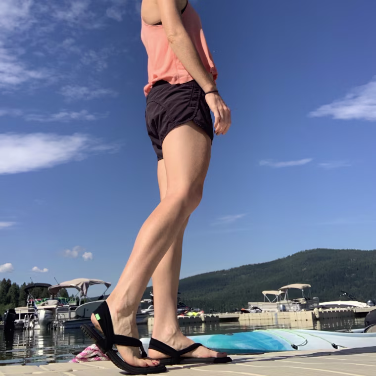 Sanuk Yoga Slings in Black