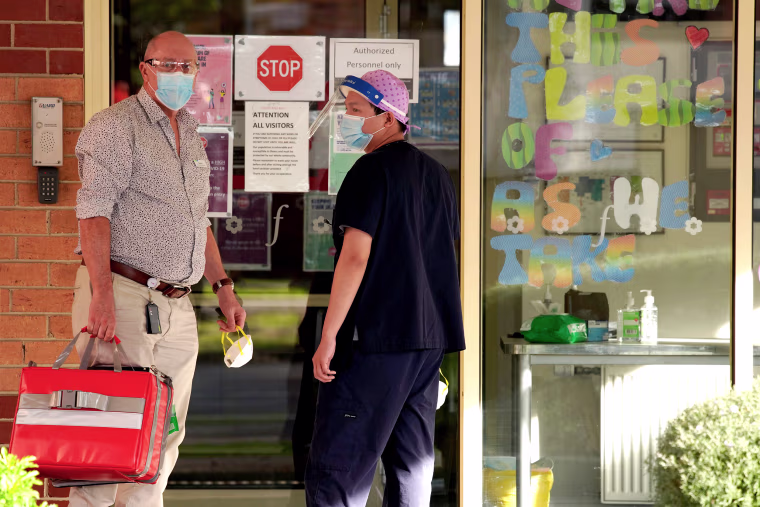 Image: Coronavirus outbreak in Melbourne