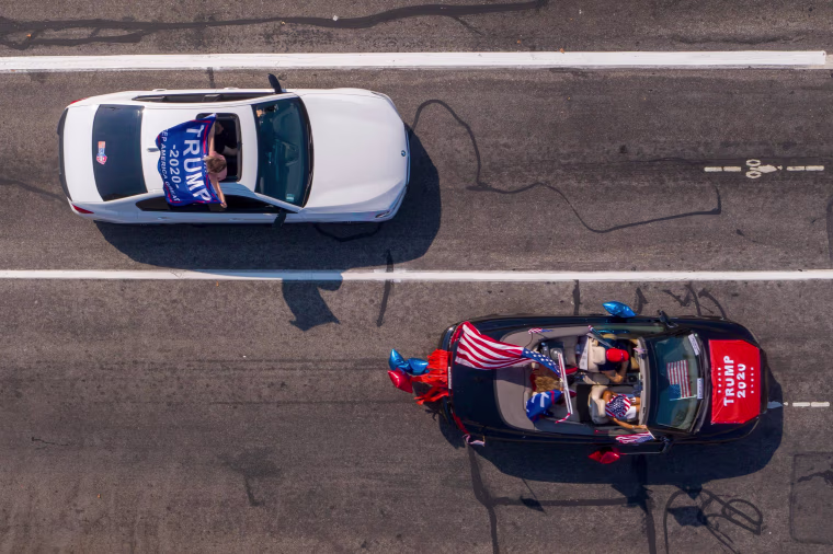 Image: TOPSHOT-US-VOTE-TRUMP-RALLY