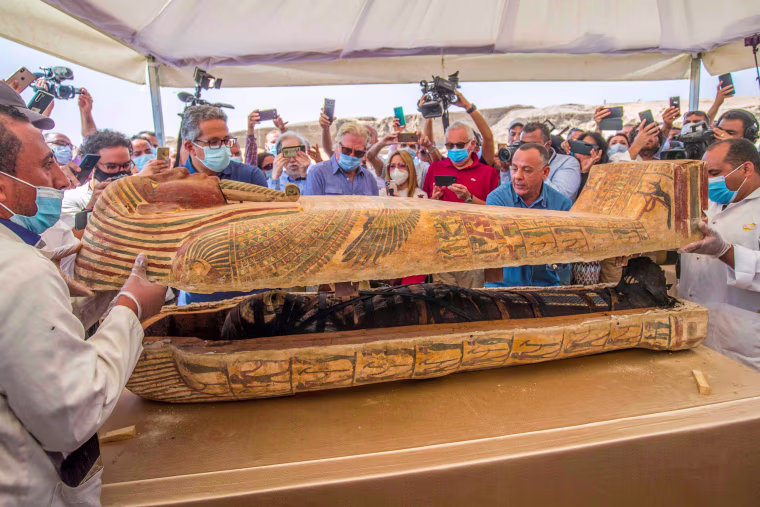 Image: TOPSHOT-EGYPT-HERITAGE-ANTIQUITIES