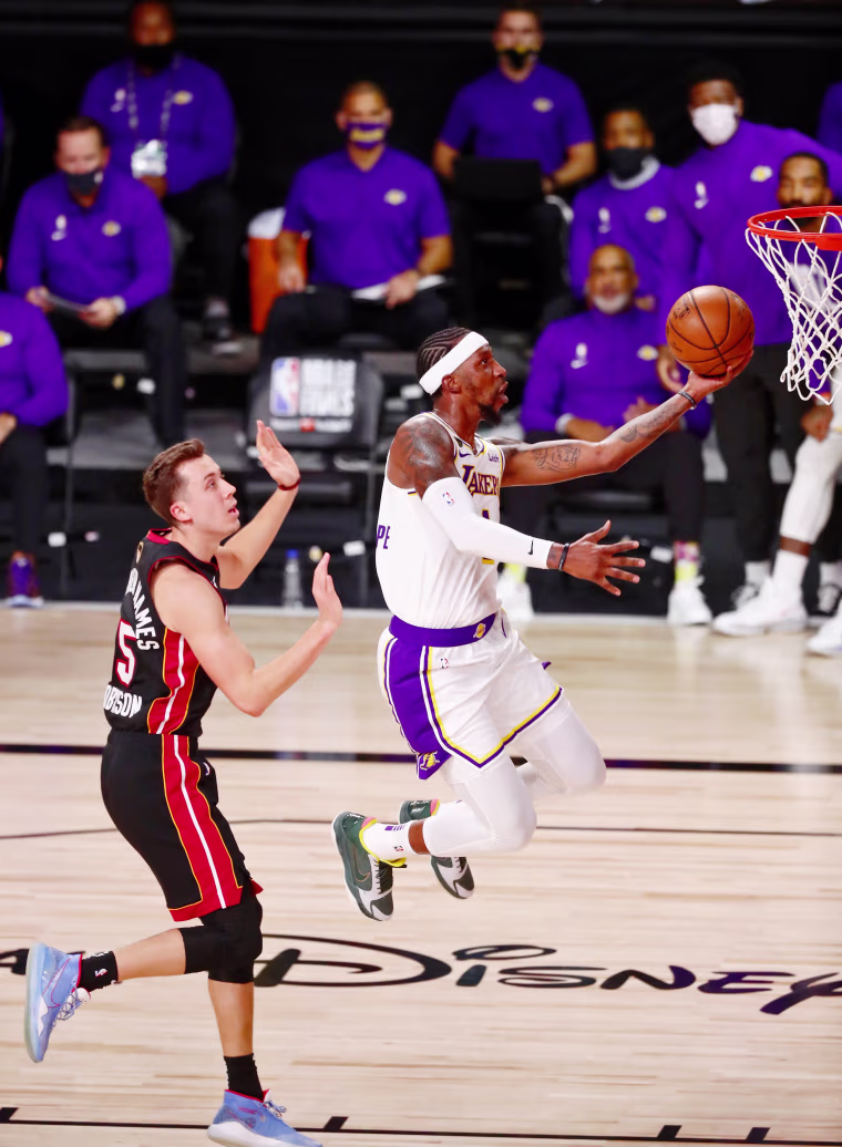 Image: Kentavious Caldwell-Pope and Duncan Robinson
