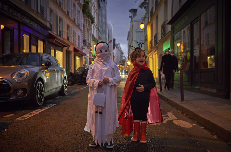 Image: Halloween Celebrations Amid Covid-19 Lockdown