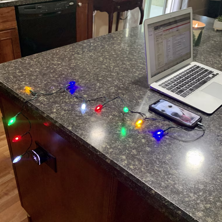 Cewuidy LED Christmas Lights Charging Cable