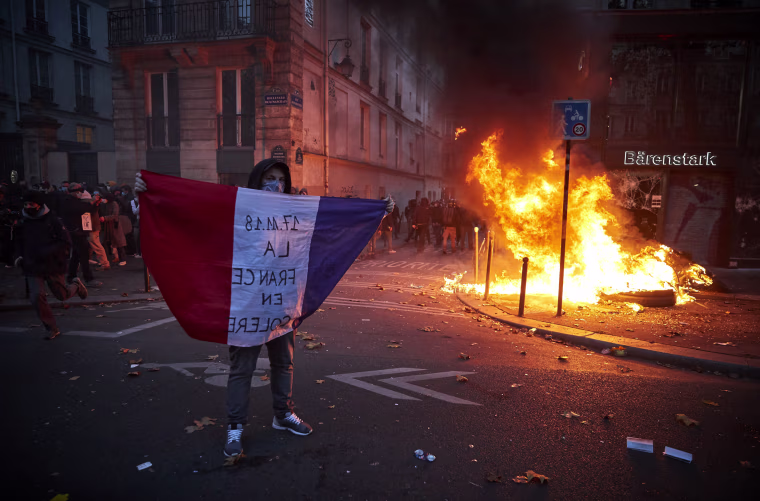 Image: Demonstration Against Global Security Law In Paris