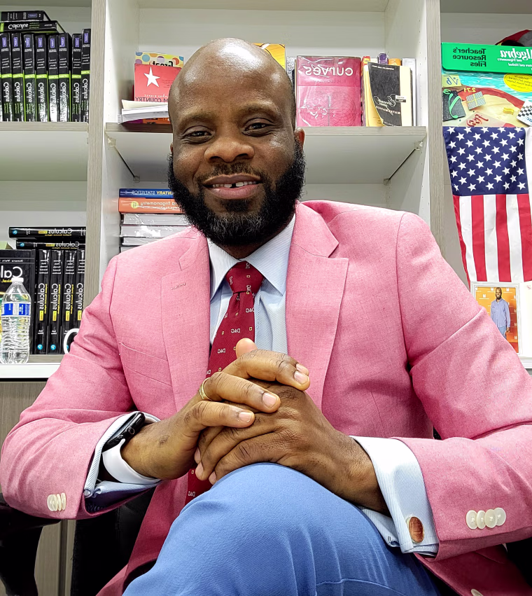 IMAGE: Minnesota math teacher Sizi Goyah
