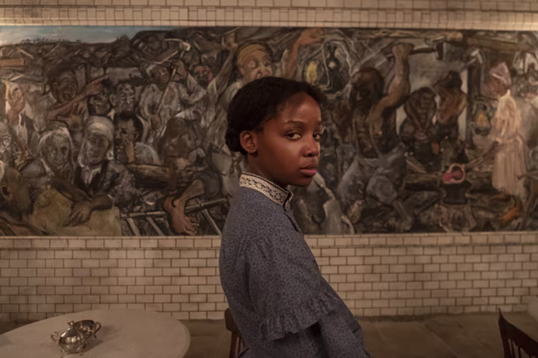 Image: Thuso Mbedu, in the role of Cora Randall in "The Underground Railroad."