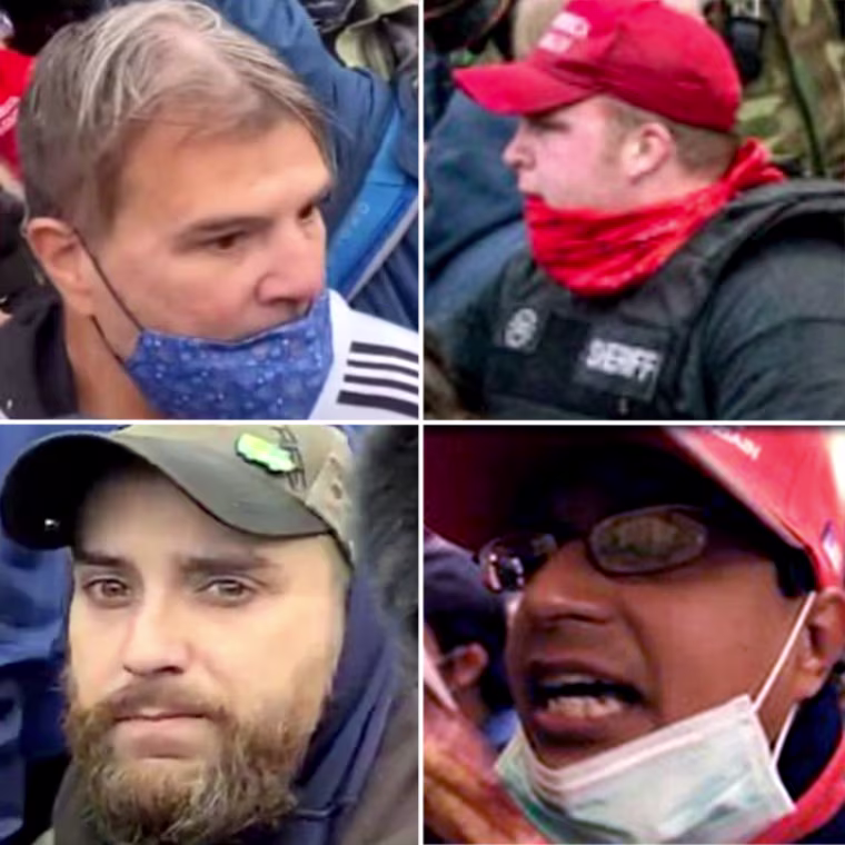 IMAGE: Suspects sought by the FBI in the Capitol riot