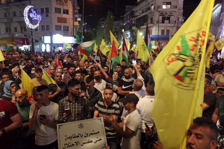 Image: Tension over the possible eviction of several Palestinian families in East Jerusalem's Sheikh Jarrah neighborhood