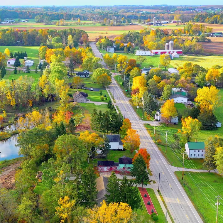 Scenic view of Wisconsin