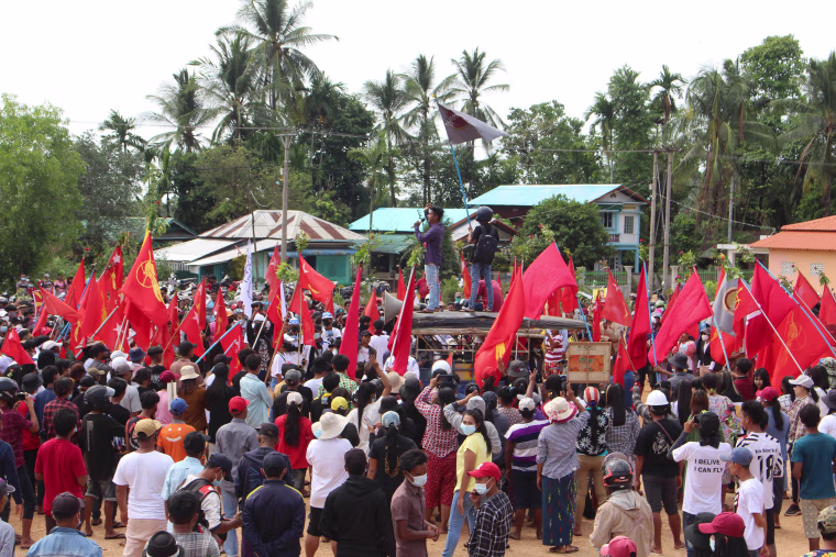 Image: MYANMAR-POLITICS-MILITARY