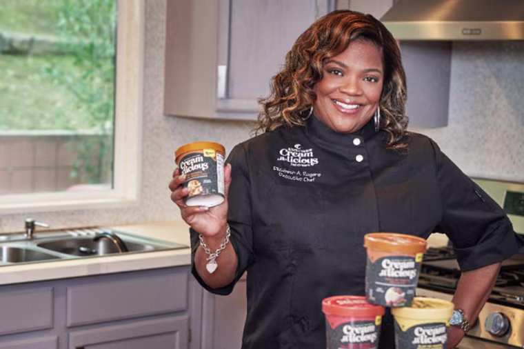 Creamalicious Ice Creams founder Liz Rogers took her Southern roots into consideration when crafting her recipes.