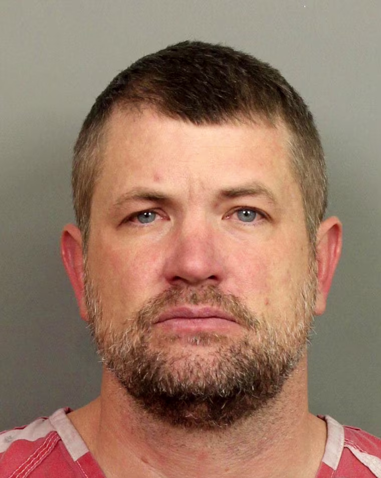 Jason McIntosh after his arrest on Dec. 2, 2019, in connection with the murder of Megan Montgomery.