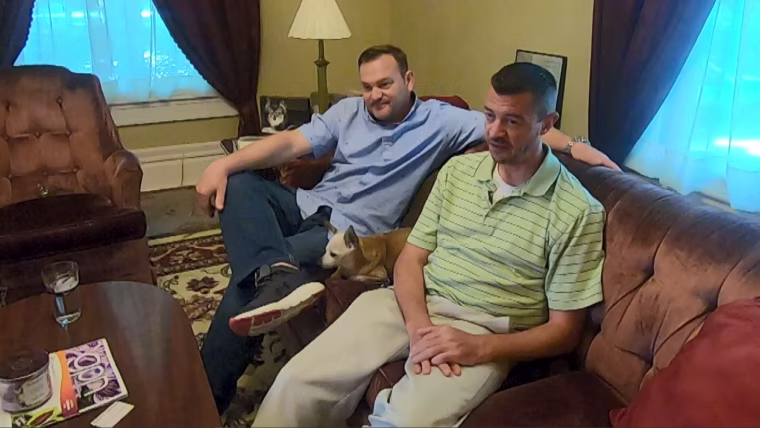 John Burns and Craig Gray went to the Arby's in Lafayette, Ind., on June 5, 2021.