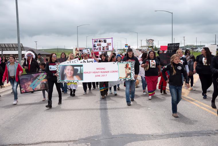 Family, friends and the community gather for Ashley's Walk in 2020.