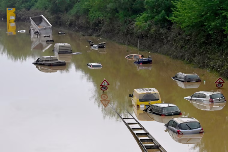 Image: TOPSHOT-GERMANY-EUROPE-WEATHER-FLOODS