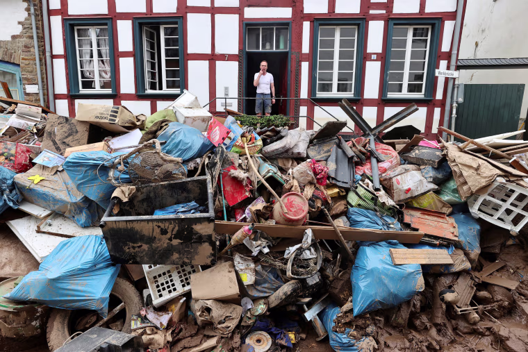 Image: Aftermath of heavy rainfalls in Germany