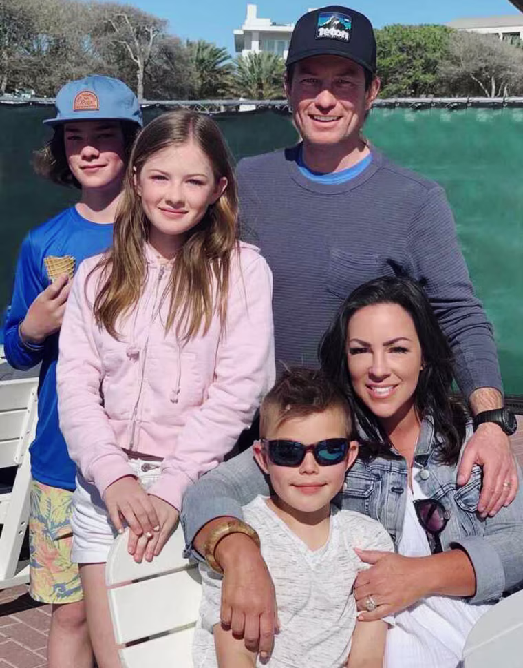 Rosemary Wormley and her family. Wormley is a member of Unmask the Kids America, which has supporters in almost all 50 states.