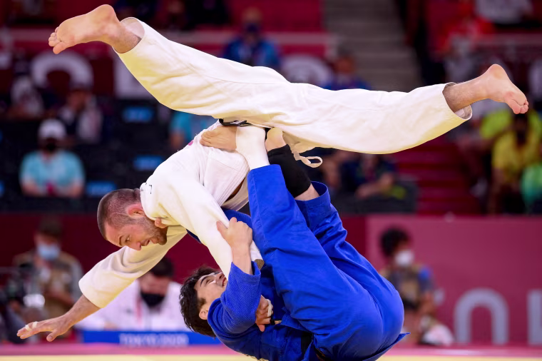 Image: TOPSHOT-JUDO-OLY-2020-2021-TOKYO