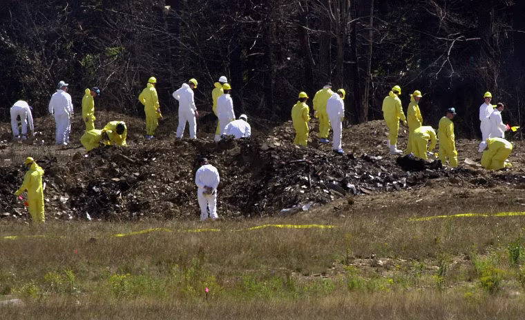 SHANKSVILLE CRASH SITE