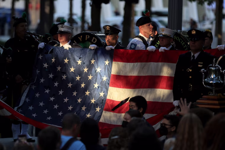 New York City Commemorates 20th Anniversary Of 9/11 Terror Attacks