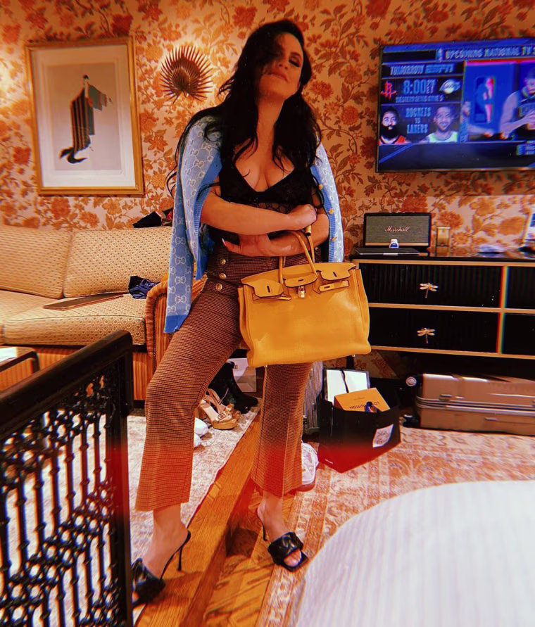 Image: Danielle Miller Instagram photo inside a luxury California hotel