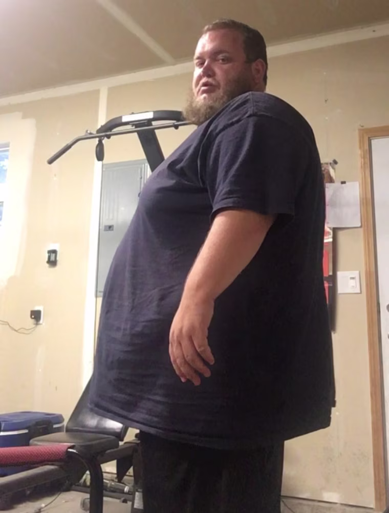 Jarred Aslett often found himself eating frozen foods, pizza and other quick meals, which contributed to him eating too many calories. 