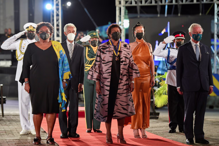Image: Celebrations take place as Barbados becomes a republic, in Bridgetown