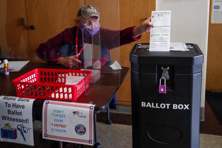 Image: Wisconsin election drop box