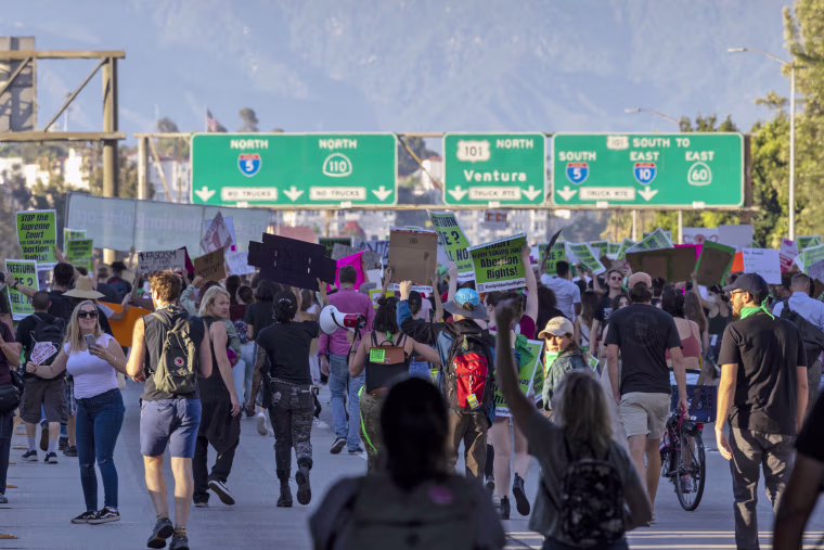 Image: Protests Break Out Across The U.S. As Supreme Court Overturns Roe v. Wade