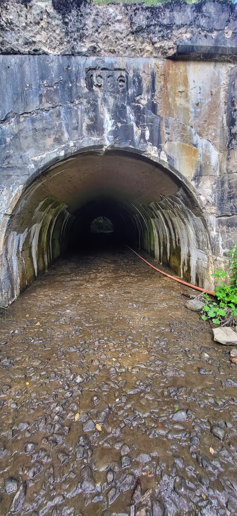 The tunnel area where Penny Doe was found.