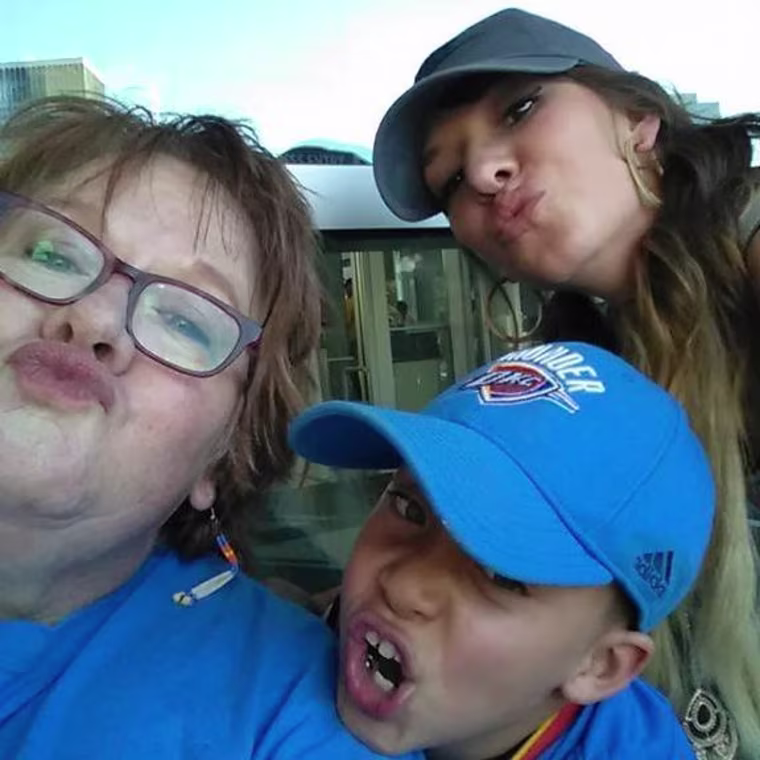Kim, Emily and Payden.