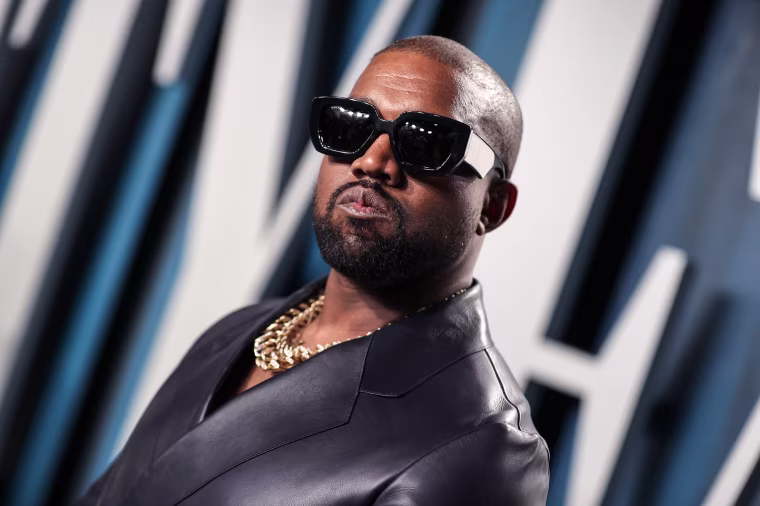Kanye West attends the 2020 Vanity Fair Oscar Party on Feb. 9, 2020 in Beverly Hills, Calif.