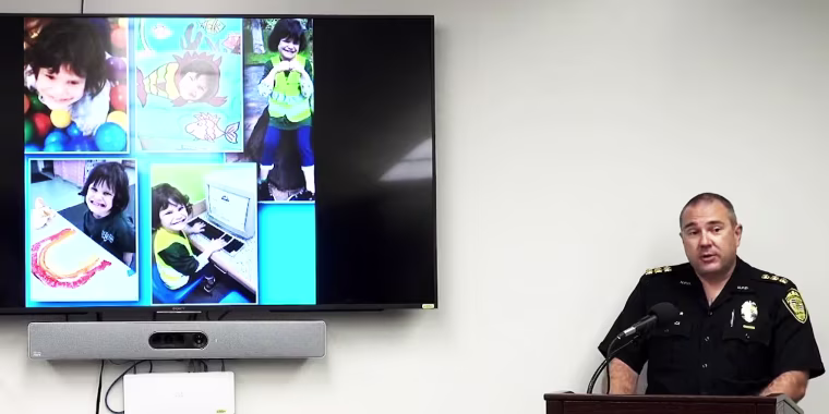 Honolulu Police Maj. Ben Moszkowicz speaks about Isabella Kalua on Nov. 10, 2021, in Honolulu.