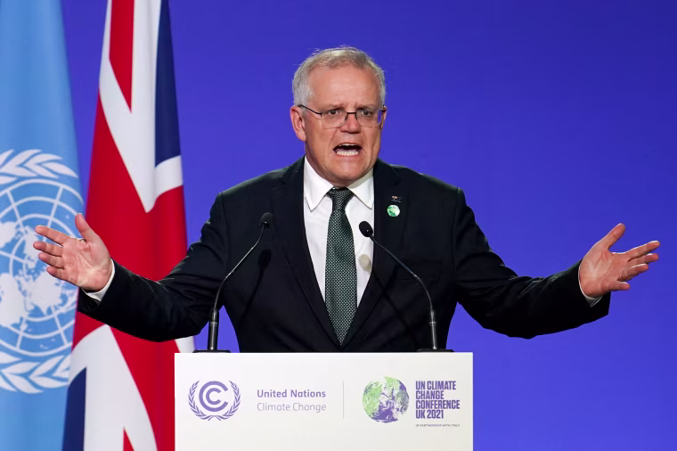 BRITAIN-AUSTRALIA-UN-CLIMATE-COP26