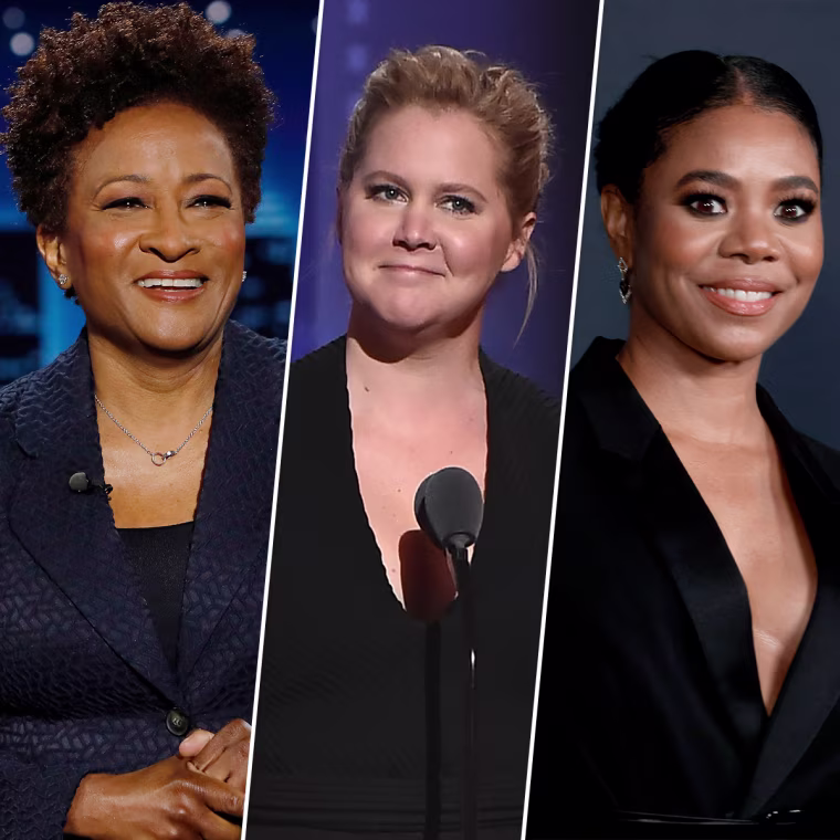 Wanda Sykes, Amy Schumer and Regina Hall.