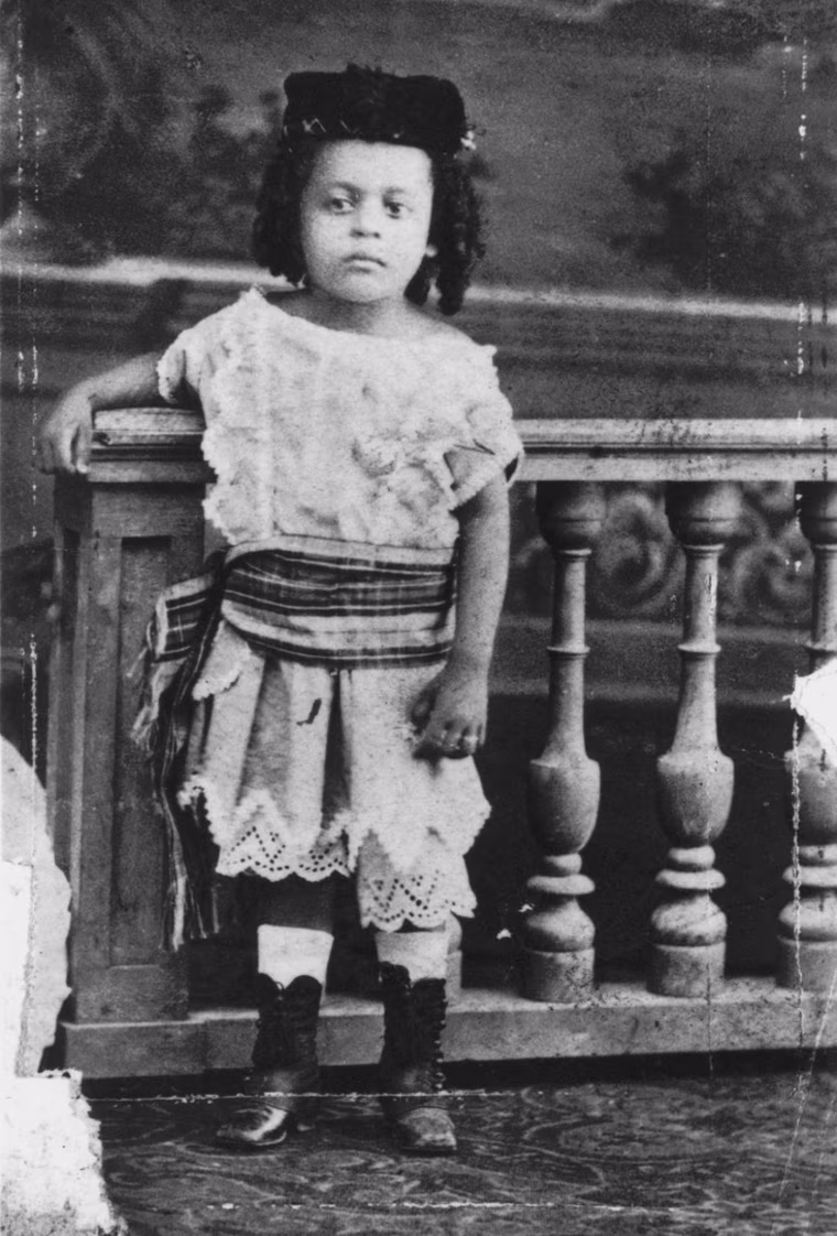 Arturo Alfonso Schomburg at age 4.